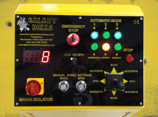 Regular Control Console Facia for Galaxy mechanical bull